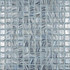 Мозаика Glitter Blue №7800 (на сетке) стекло 31.7х31.7 см Vidrepur глянцевая чип 25х25 мм, синий С0006241