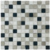 Мозаика Marble Mosaic Mix Stone 4 Mat камень 30х30 см матовая чип 35х35 мм белый, серый, черный
