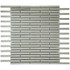 Мозаика Marble Mosaic Stripes Metal нержавеющая сталь 30х34 см чип 10х98 мм, серебро-silver