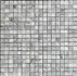Мозаика PIX 334 Ice Grey, мрамор 30.5х30.5 см Pixmosaic полированная чип 15х15 мм, серый
