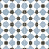Керамогранит Chic Howard Blue 44,5x44,5 Dual Gres матовый напольный DG_CH_HOW_BLU_DP