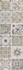 Настенная плитка Mosaico Antique Grey -ректификат/ белая глина 30x90 матовая керамическая