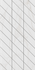 Фальшмозаика SM02 Corner 29,8x59,8x10 полированная (левый) керамогранит серый 68804
