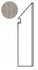 Плинтус Axi Silver Fir Battiscopa Sag.DX ANMC 7.2x30 шт керамогранит