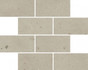Мозаика Italon Avantgarde Dust Minibrick керамогранит 23.7х29.5 см матовая бежевый 610110001212