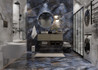 Керамогранит GR202 Bigium Blue Primavera 60x120 супер полированный (high glossy) универсальный
