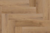 SPC ламинат FloorFactor Natural oak (hb.19) Herringbone 34 класс 675х135х5 мм (каменно-полимерный)