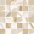 Мозаика Apulia Oro Mosaic керамика 30х30 глянцевая, матовая, бежевый, белый 587433005