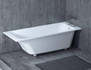 Встраиваемая ванна из камня Salini Orlando 1800х800х600, S-Stone (solix) - матовая