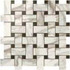 Декор мозаика S.M. Calacatta Gold Twist Mosaic / S.M. Калакатта Голд Мозаика Твист керамический