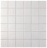 Мозаика Nevada керамогранит 30.6х30.6 см глазурованная глянцевая, рельефная чип 4.8х4.8 мм, белый