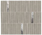 Мозаика Boost Mineral Grey Mosaico Domino Lux 35х29,2 керамогранит матовая, серый, черный AIHI