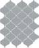 Настенная плитка 65012 Арабески Глянцевый Серый 26x30 Kerama Marazzi  керамическая