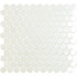 Мозаика № 6000 BR Белый (на сетке) стекло 30.6x31.4