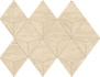 Мозаика Marvel Sand Mosaico Origami 28x41 керамогранит матовая, бежевый AF9K
