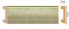 Плинтус напольный D234-373 ДМ Decomaster (58х16х2400 мм) 