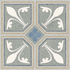 Плитка универсальная MIX Art Decor DC13 20x20 DeShun Ceramics матовая керамическая