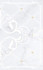 Декор Милана Светлый 01 25х40 Unitile/Шахтинская плитка глянцевый керамический 010300000190
