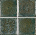 Декор Cerdomus Kyrah BR 1-4 Golden Green 20х20 керамогранит матовый