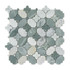 Мозаика Orro Mosaic Estetic Green мрамор 29.8х9.8 см полированная зеленый