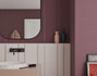 Керамогранит PD Burgundy 15х15 Wow Point and Dash матовый универсальная плитка 126492
