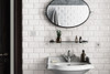 Настенная плитка Carrara Metro 7,5x15 (1) Equipe глянцевая керамическая 23083_