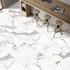 Керамогранит CR104 Maverick White Primavera 60x60 carving универсальный