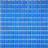 Мозаика Royal blue 30х30 стекло глянцевая чип 25х25 мм, синий