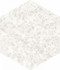 Керамогранит Terrazzo White 32x36.8 напольный матовый