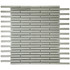 Мозаика Marble Mosaic Stripes Metal нержавеющая сталь 30х34 см чип 10х98 мм, серебро-silver
