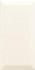 Настенная плитка Monopole Antique Blanco brillo Bisel 10x20, глянцевая керамическая