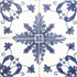 Плитка универсальная MIX Art Decor DC09 20х20 DeShun Ceramics матовая керамическая