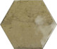 Настенная плитка Hope Hex Mink Glossy 15x17.3 глянцевая керамическая