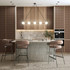 Настенная плитка KM1515B0050N Фес Серый глянцевый 15x15x0,77 Kerama Marazzi керамическая