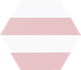 Керамогранит Hex. Porto Capri Pink Codicer 22x25 матовый универсальный 56428