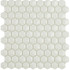 Мозаика Hex Matt Белый № 904D (на сетке) (0,087м2) стекло 30.7x31.7