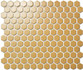 Мозаика PS2326-07 керамика матовая 26х30 см чип 23х26 мм, желтый