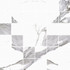 Мозаика Mosaic Calacatta White Poler 29.7x29.7x8 керамогранит полированная, белый, серый