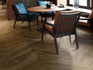 Керамогранит Marrone Chevron 11x54 Marazzi Ragno Ossimori матовый напольная плитка R9ST