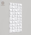 Стеновая декоративная панель Geometrium ECOGR0202W Alpine Walls под покраску 1200х600х25 мм