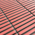 Мозаика Marble Mosaic Kit-Kat Fire керамика 28.2х29.4 см полированная чип 12x92 мм, красный