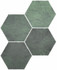 Керамогранит Six Saona Esmeralda 27x23x0,9 глазурованный матовый Durstone универсальный