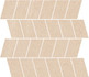 Мозаика Mosaico Loing Crema 30x30 керамогранитная