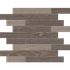 Мозаика KW03/KW02 Muretto 30x35 структурированная керамогранит Estima Kraft Wood, коричневый, 70435