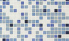 Мозаика Azul - часть 3 2.5x2.5 стекло 31.3х49.5