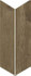 Керамогранит Marrone Chevron 11x54 Marazzi Ragno Ossimori матовый напольная плитка R9ST