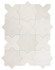 Керамогранит Elda Cross White 12x12 Equipe матовый универсальная плитка 32730