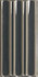 Настенная плитка Fayenza Belt Ebony 6,25x12,5 Wow глянцевая керамическая УТ-00026450
