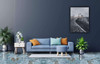 Керамогранит Onyx Blue High Glos 9 mm 60х120 Alpas Cera полированный универсальная плитка 00-00049784