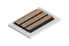 Декоративная панель Hiwood LV124 BR417K полистирол 2700х120х12 мм